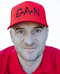 Flexfit 110 Cool & Dry Mini Pique Cap with embroidered logo (with US flag)