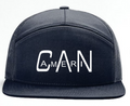 Seven-Panel Trucker Cap (Navy)