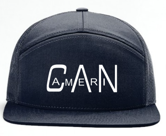 Seven-Panel Trucker Cap (Navy)