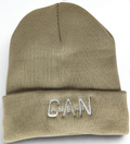 Fleece-Lined Knit Cap (Coyote Brown)
