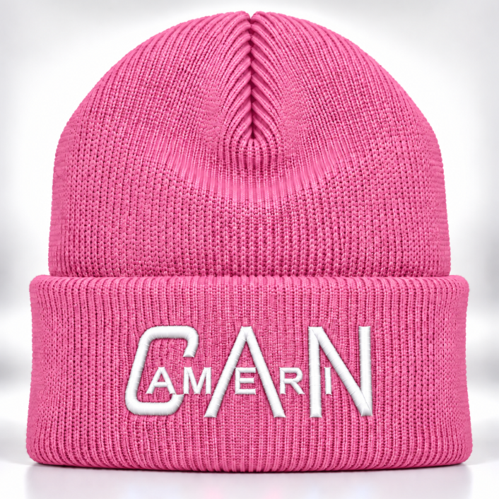 AmeriCAN Name Fleece-Lined Knit Cap