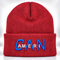 US Name Fleece-Lined Knit Cap