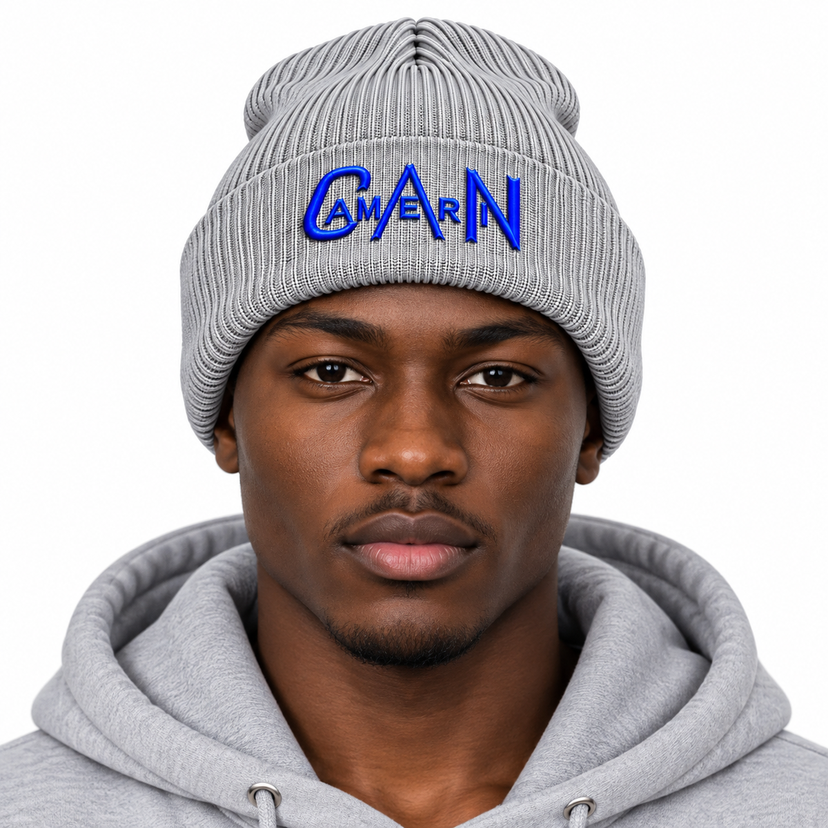 AmeriCAN Embroidered Knit Beanie