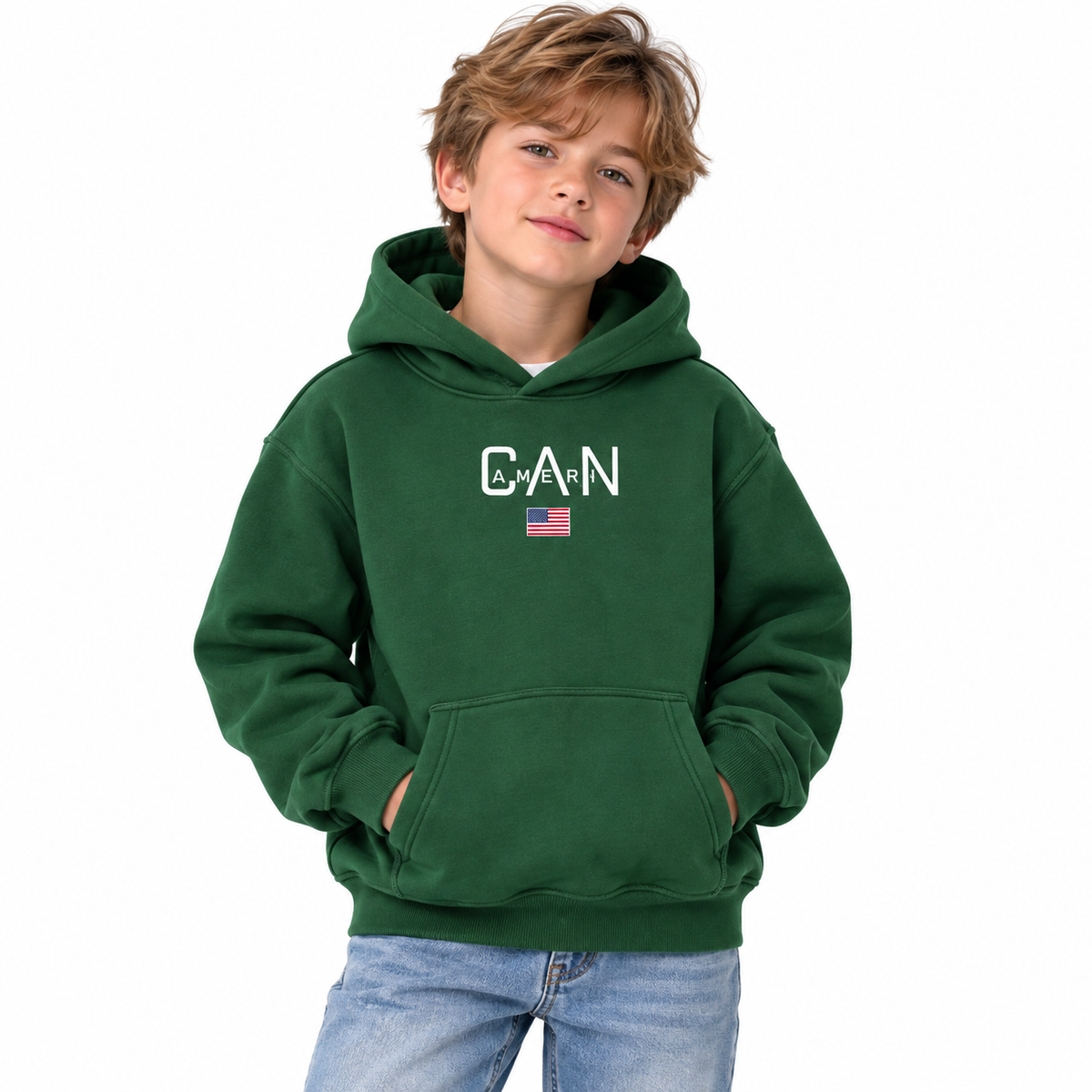 Essential Kids' Fleece Hoodie