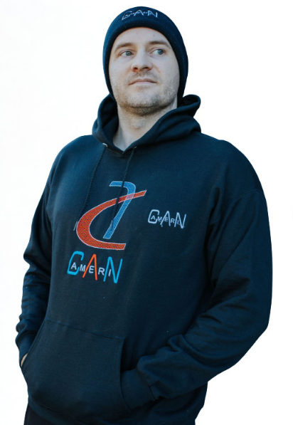 Male Cotton Hoodie Sweatshirt – Heavyweight & Soft
